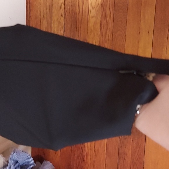 Theory Becker High Waist Black Legging Zip Leg Pants - Picture 7 of 12